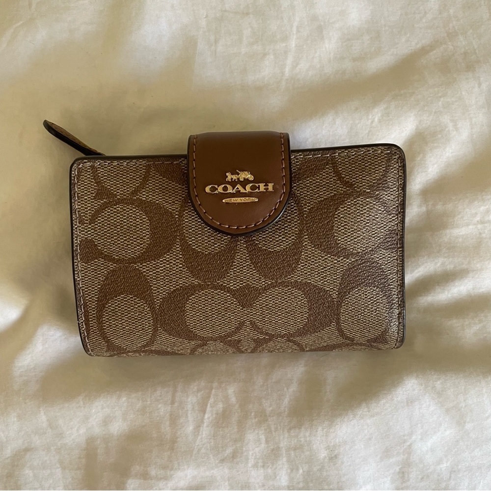 Coach Brown Signature Wallet